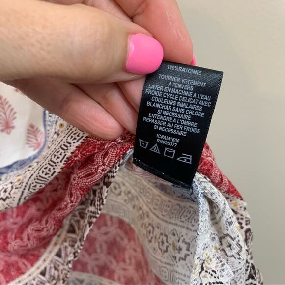 Sanctuary Mori Popover Tank in Filigree Patchwork - Picture 9 of 10